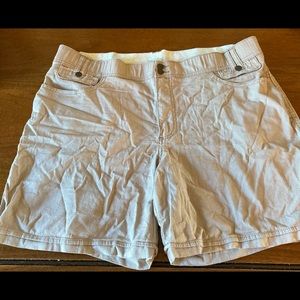 Lee Comfort thin khaki stripe shorts